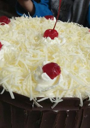 Foto resep Simple black forest