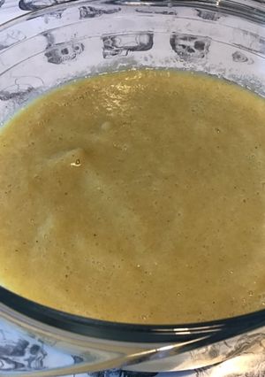 Une photo de Compote de rhubarbe à la vanille