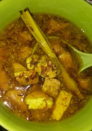 Foto resep Tahu Tempe Kuah Kuning (Tanpa Santan)