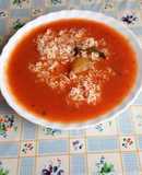 1428. Zelleres paradicsom leves betű tésztával !