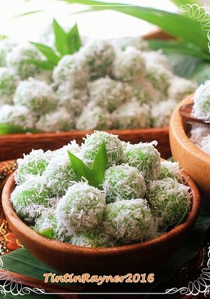 Foto resep Klepon Ketan Gula Merah Kenyal no Kapur sirih