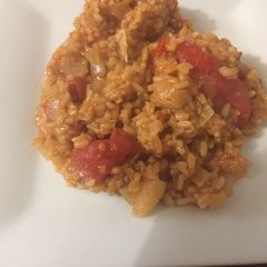 A picture of Spanish Rice Easy&Quick w/ Tomato can.