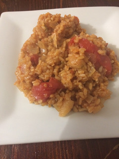 A picture of Spanish Rice Easy&Quick w/ Tomato can.