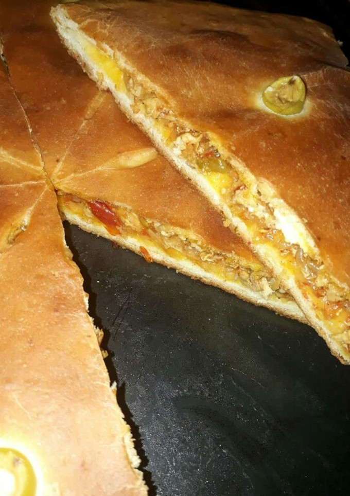 صورة لوصفة فطيرة محشية