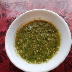 A picture of Kairi ki chutney.