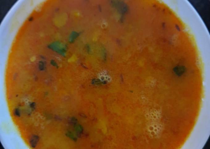 Yellow dal tadka