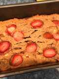 Torta de banano y avena saludable!