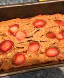 Torta de banano y avena saludable!
