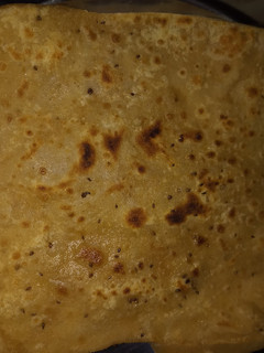 A picture of Ajwain paratha.