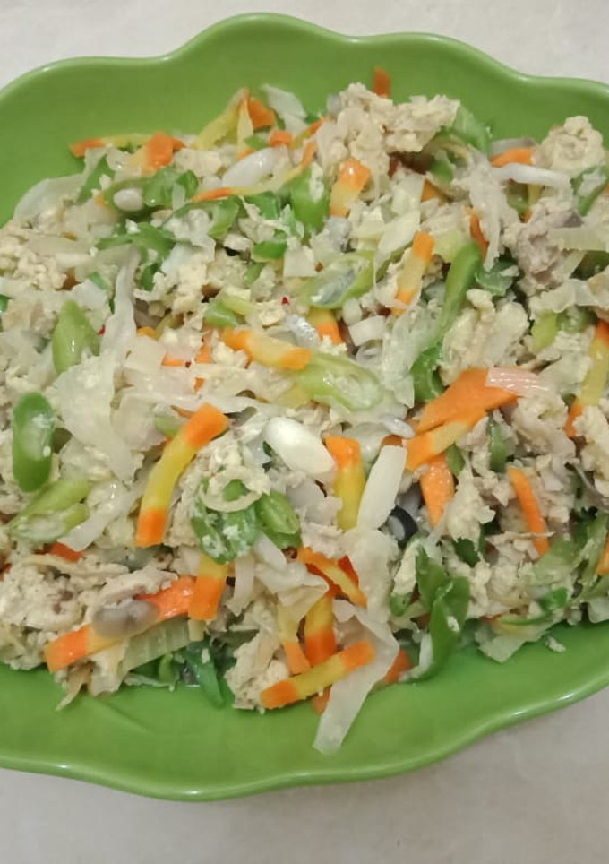 Foto resep Orak Arik Sayur dan Teri Nasi