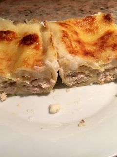 Csirkével töltött cannelloni tészta recept fotója