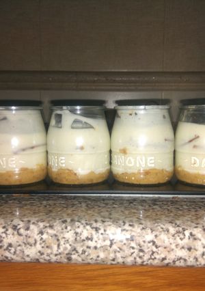 Una foto de Tarta de queso y limón