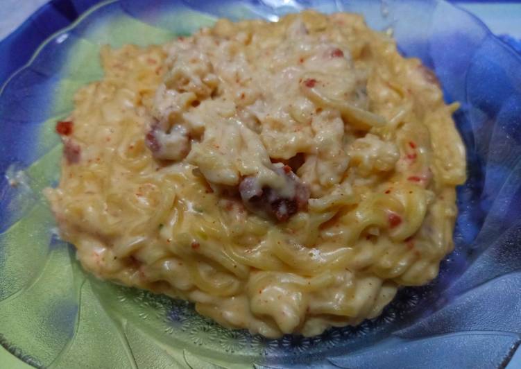 Cara Gampang Menyiapkan Indomie Carbonara, Lezat