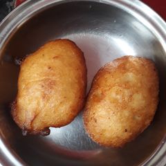 A picture of Khandar appam.