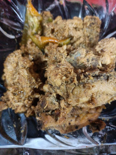 A picture of Afghani chicken 🍗 karahi.