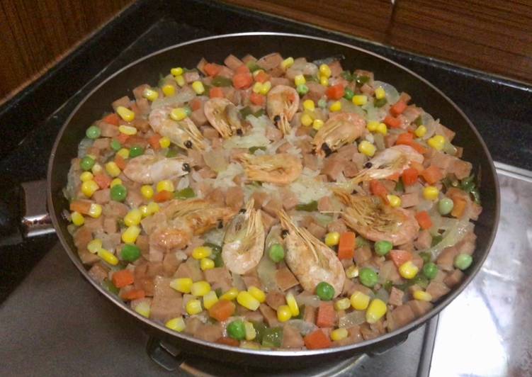 Paella a mi estilo