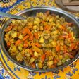 Panais, carottes et navets au curry et bouillon de poularde