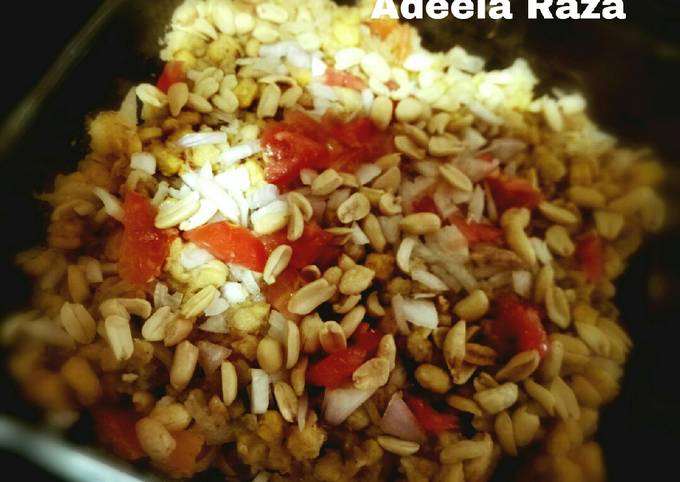 Corn chaat Recipe