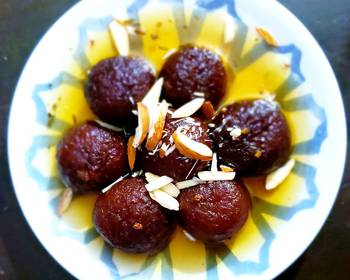 Easy Serving Recipe Quick GULAB JAMUN  Delicious Nutritious