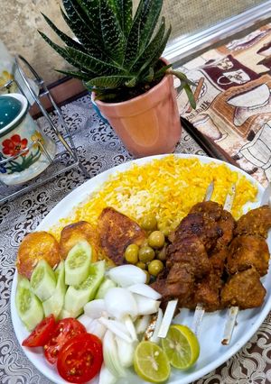 عکسی از دستور جوجه کباب ترش