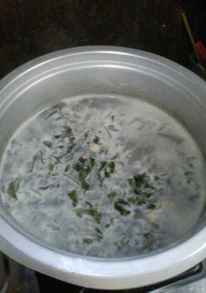 Foto resep Bobor bayam jagung