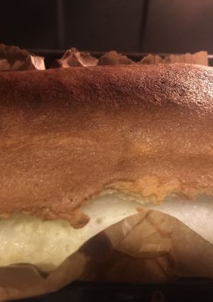 Una foto de Tarta de queso cremoso(치즈케이크)