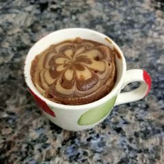 A picture of Marble Mug Cake.