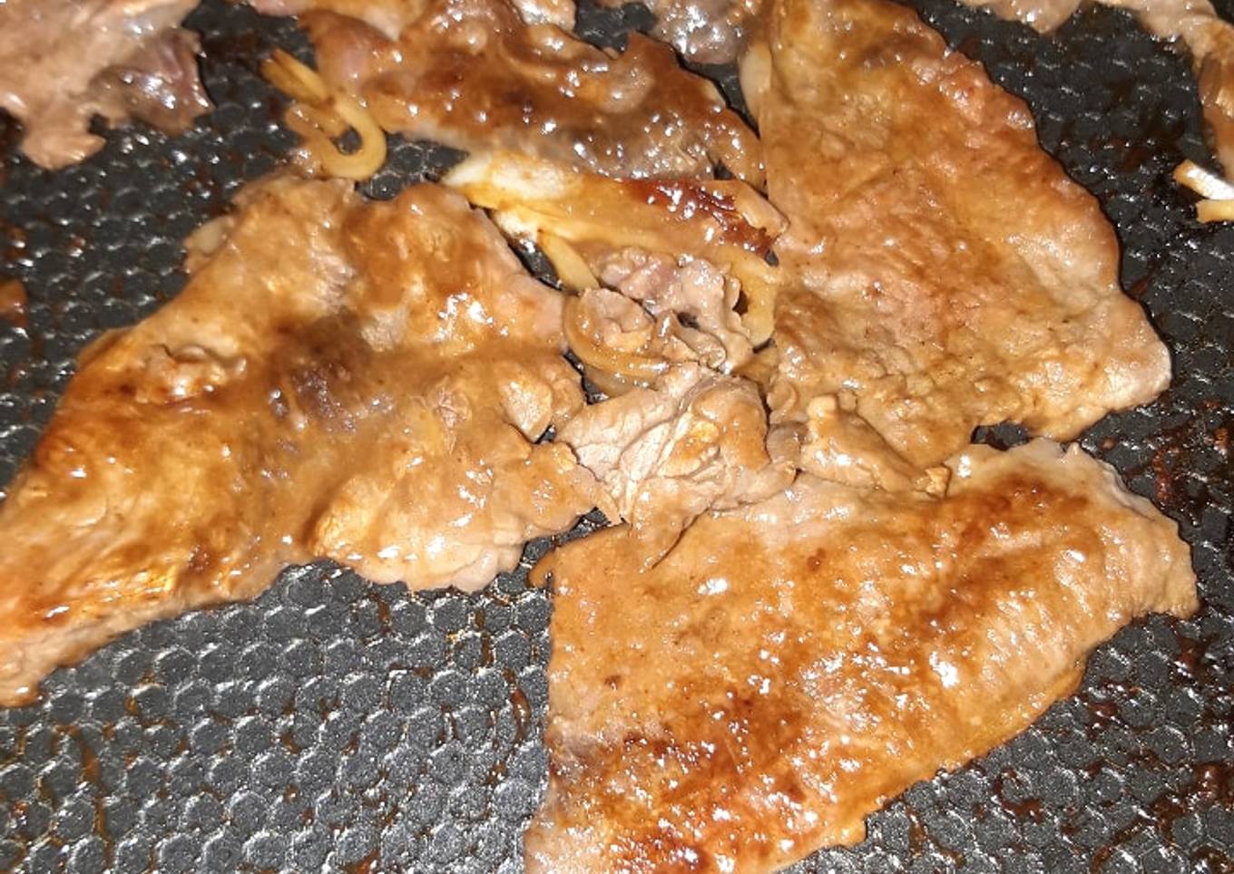 Grill daging sapi