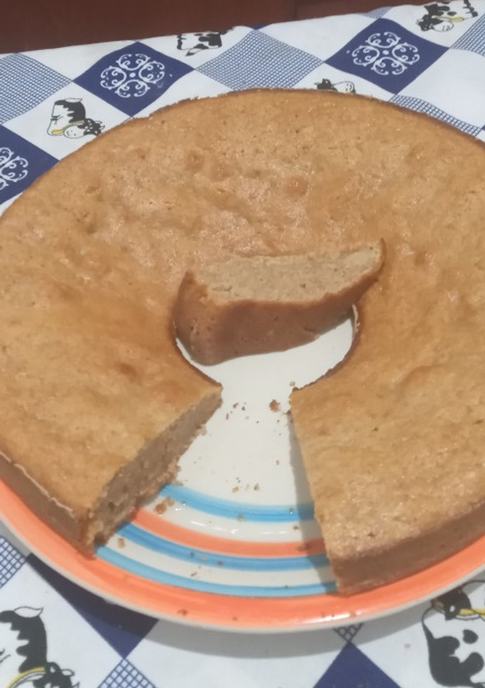 Una foto de Budín de banana con harina integral