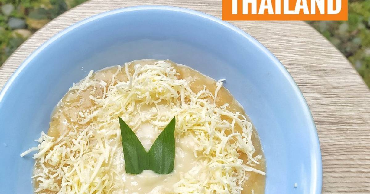 Resep Bubur Singkong Thailand oleh Icha Khairunnisa Cookpad