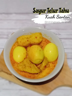 Foto resep Sayur Telur Tahu Kuah Santan