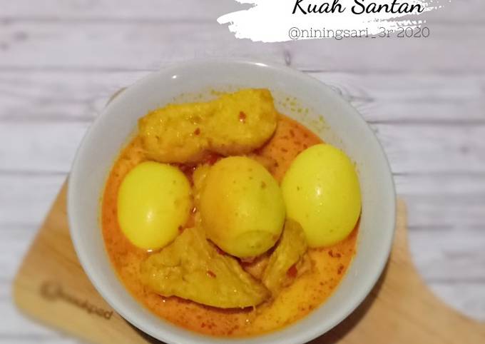 Cara Gampang Menyiapkan Sayur Telur Tahu Kuah Santan yang Bikin Ngiler