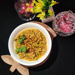 A picture of NUTRI KEEMA MASALA with CURD...