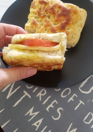 Una foto de Sándwiches de Focaccia