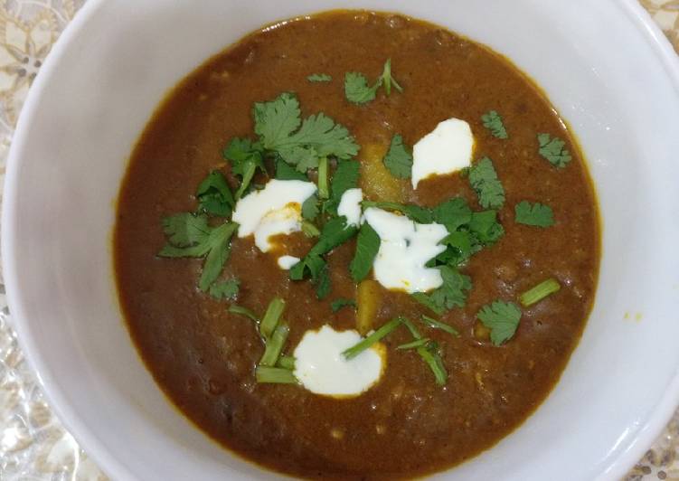 Lentil Curry or Masoor Dal
