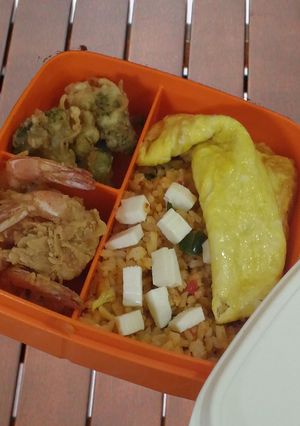 Foto resep NaSi Goreng Sehat Sedap Lengkap Lahap