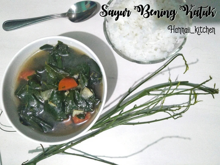 Cara Sederhana Membuat Resep  Sayur bening katuk yang Enak Banget, Bisa Manjain Lidah