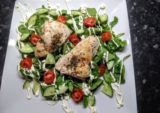 Quick Chicken salad