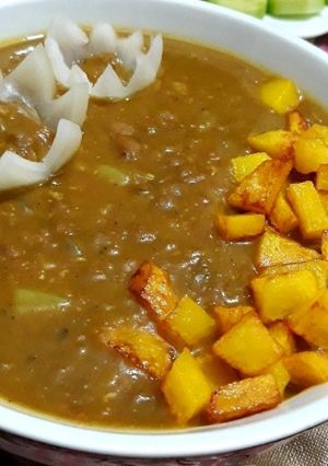 عکسی از دستور عدسی قهوه خونه ای👌