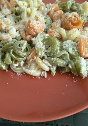 Una foto de Pasta Marinera