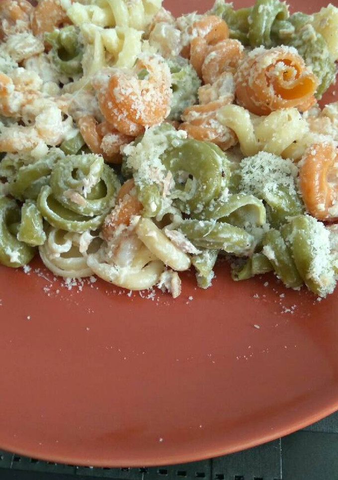 Una foto de Pasta Marinera