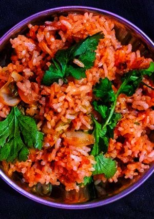 मैक्सिकन राइस(mexican rice recepie in hindi) रेसिपी मुख्य फोटो