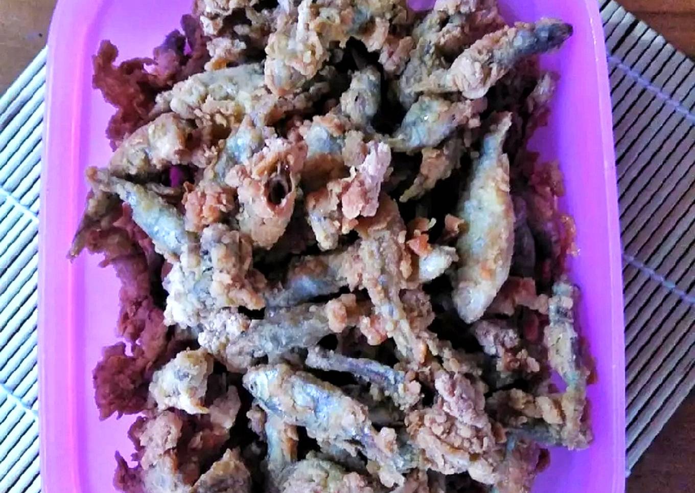 Goreng Ikan Lunjar / Wader Crispy