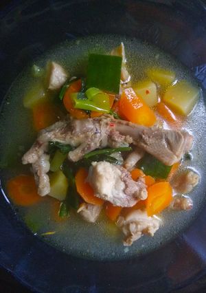 Foto resep Sop ayam ceker