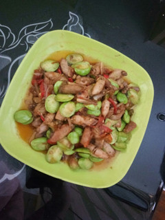 Foto resep Tumis cumi asin petai