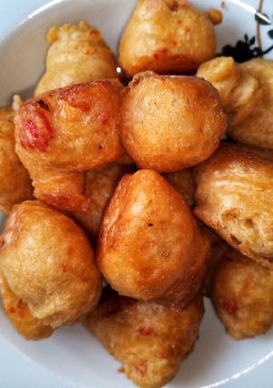 Savory puff puff ainihin hoton girkin