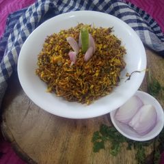 A picture of Spicy mataki sabzi.