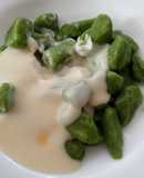 Ñoquis de espinacas