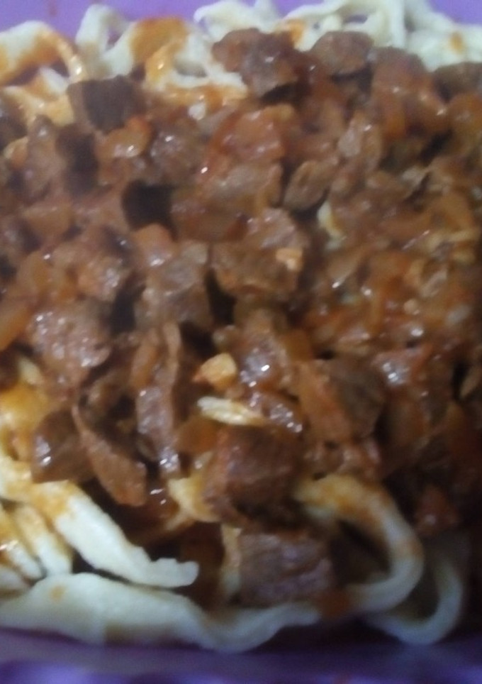 Una foto de Fideos caseros
