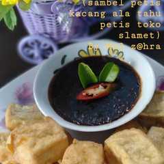 รูปของ Tahu petis (sambal petis kacang)